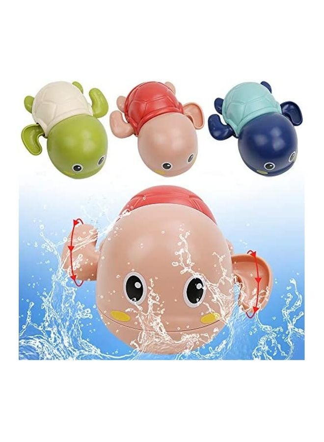 Generic - 3-Piece Wind-Up Floating Swimming Turtle Toy - Image 1