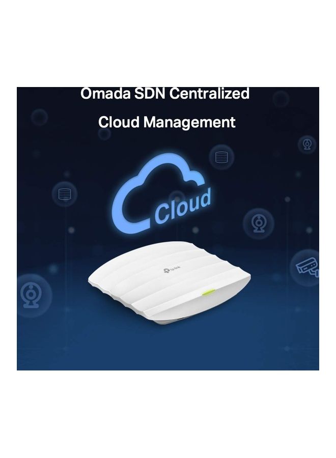 تي بي لينك Dual Band Wireless Ceiling Mount Access Point White - Image 3