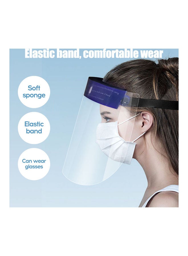 10-Piece Transparent Anti-fog Face Shield Cover - Image 4
