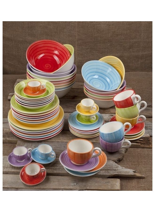 أركوتشي Piano Cm.26 Positano  Mandarino Ceramica Orange 20cm - Image 2