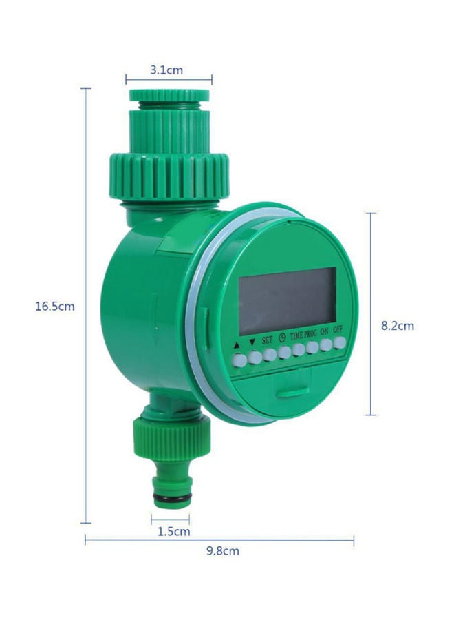 مؤقت مياه تلقائي أخضر
