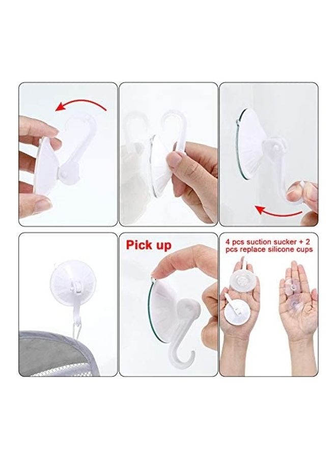 Gejoy Shark Bath Toy Organizer Nylon Mesh Net - Image 2