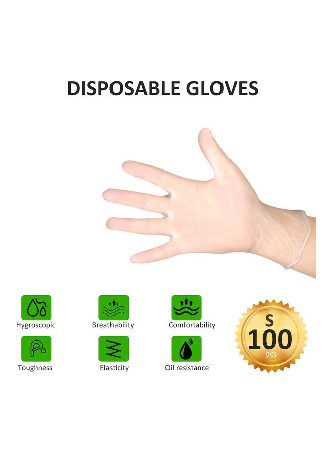 100-Piece Disposable Gloves - Image 1