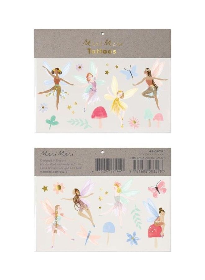 Meri Meri 2-Sheet Fairy Large Tattoos 