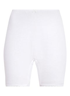 High Waist  Slim Comfortable Inner Shorts Ivory