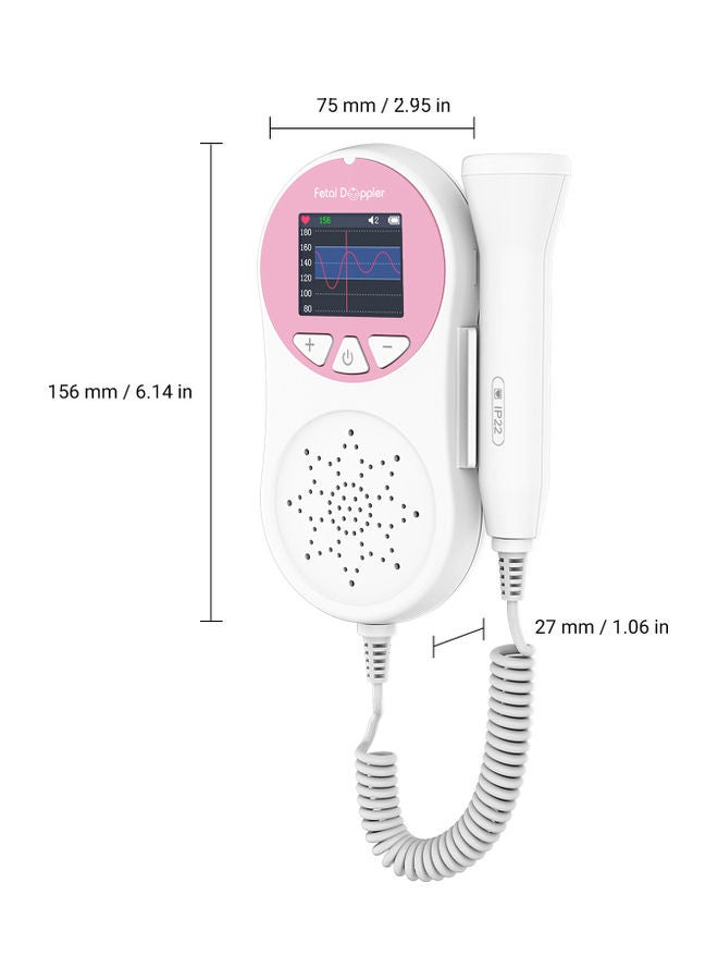 CONTEC 3MHz Probe Baby Heart Beat Monitor - Image 3