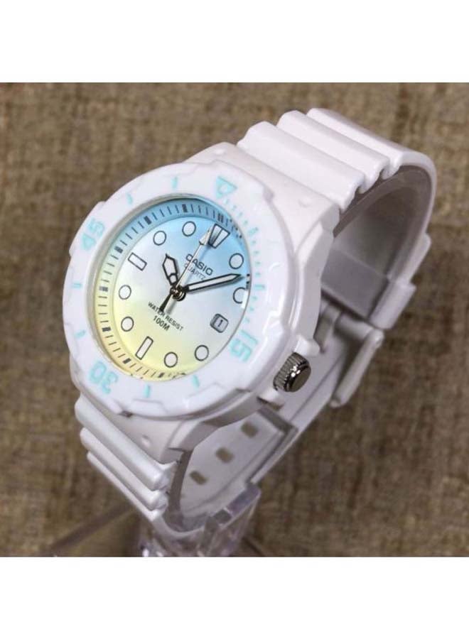 CASIO - Women's Youth Water Resistant Analog Watch LRW-200H-2E2 - 39 mm - White - Image 1