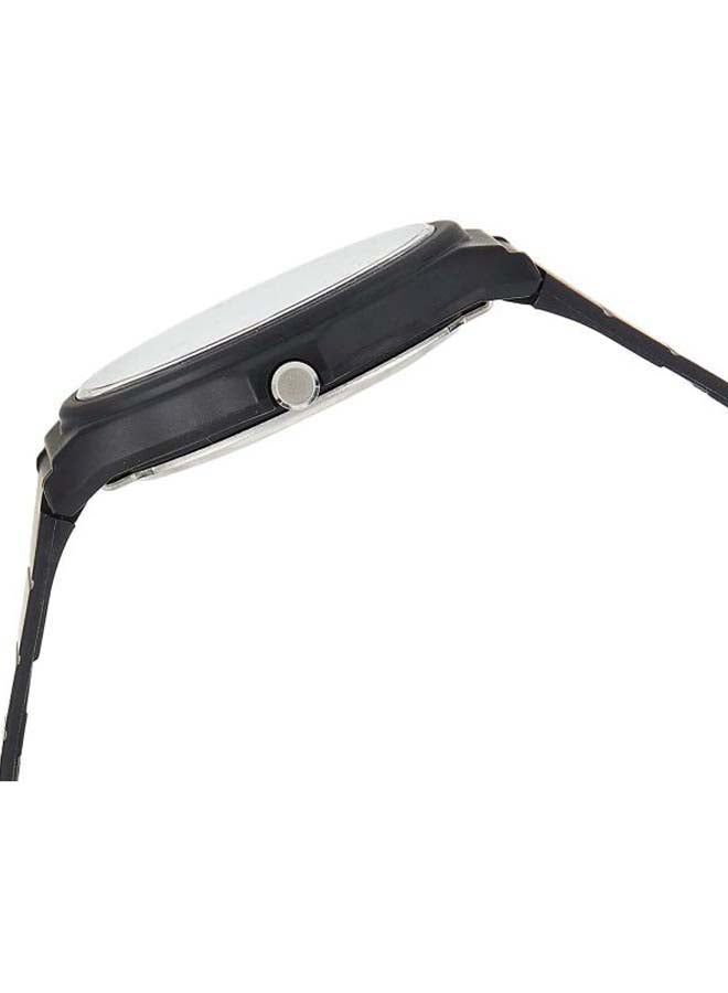 كاسيو ساعة يد بعقارب وسوار من السيليكون طراز MQ-24-7EUL - قياس 30 مم - لون أسود للرجال - Image 3