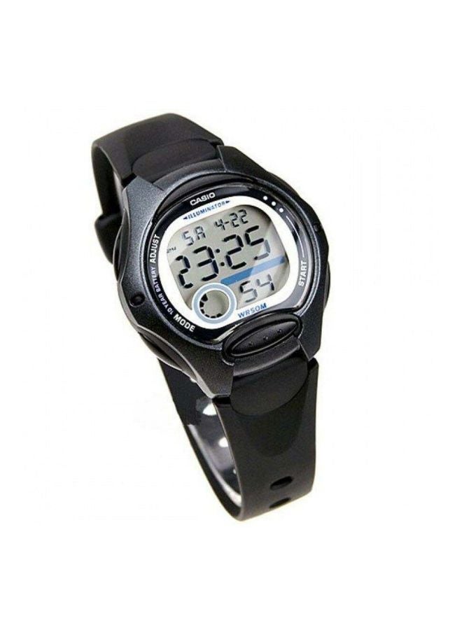 CASIO - Boys' Water Resistant Digital Watch LW-200-1BVEF - 38 mm - Black - Image 1