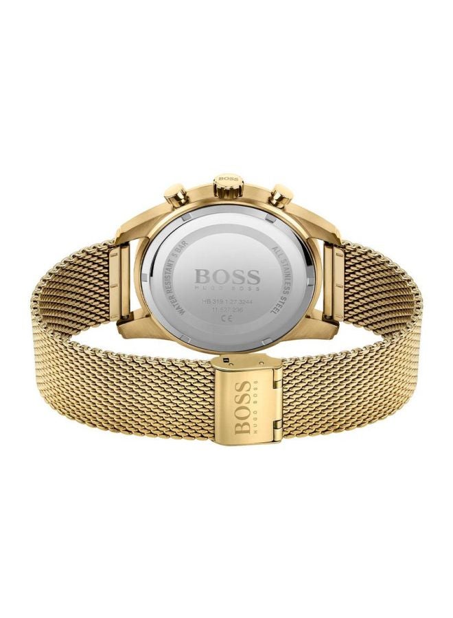 HUGO BOSS - Men's Skymaster Black Dial Watch - Image 1