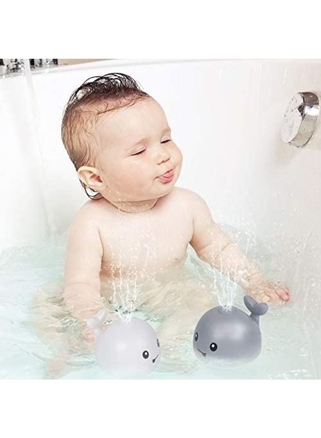 2-Pack Spray Water Whale Bathtub Toy - Image 2