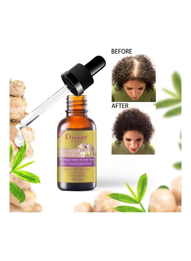 Disaar Natural Ginger Hair Care Essential Oil Multicolour 30grams - Image 3