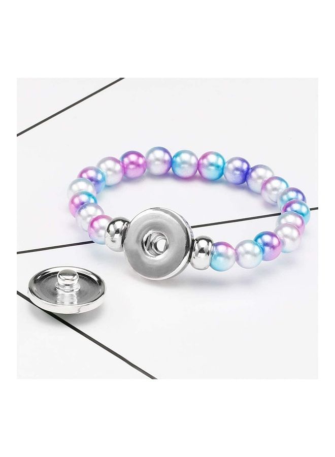 Generic - Faux Pearl Beads Unicorn Bracelet - Image 1