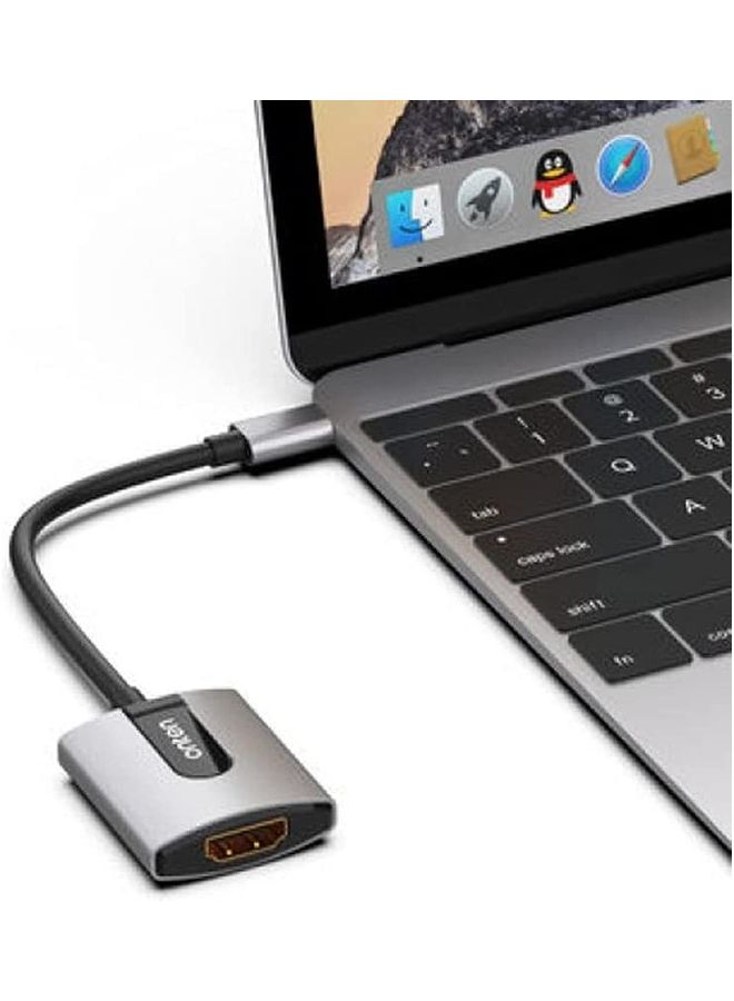 onten USB Type-C to 4K X 2K HDMI Adapter Grey  - Image 2
