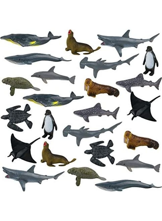 24-Piece Sea Animal with Inflatable Water Mat  - Image 2
