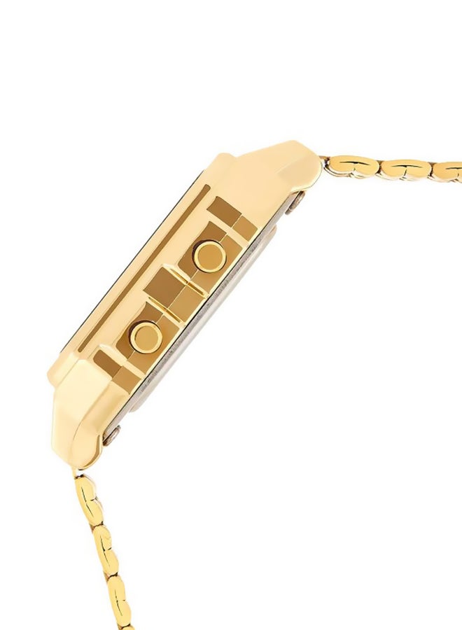 كاسيو ساعة كوارتز رقمية من الستانلس ستيل A500WGA-9D للرجال - Image 3