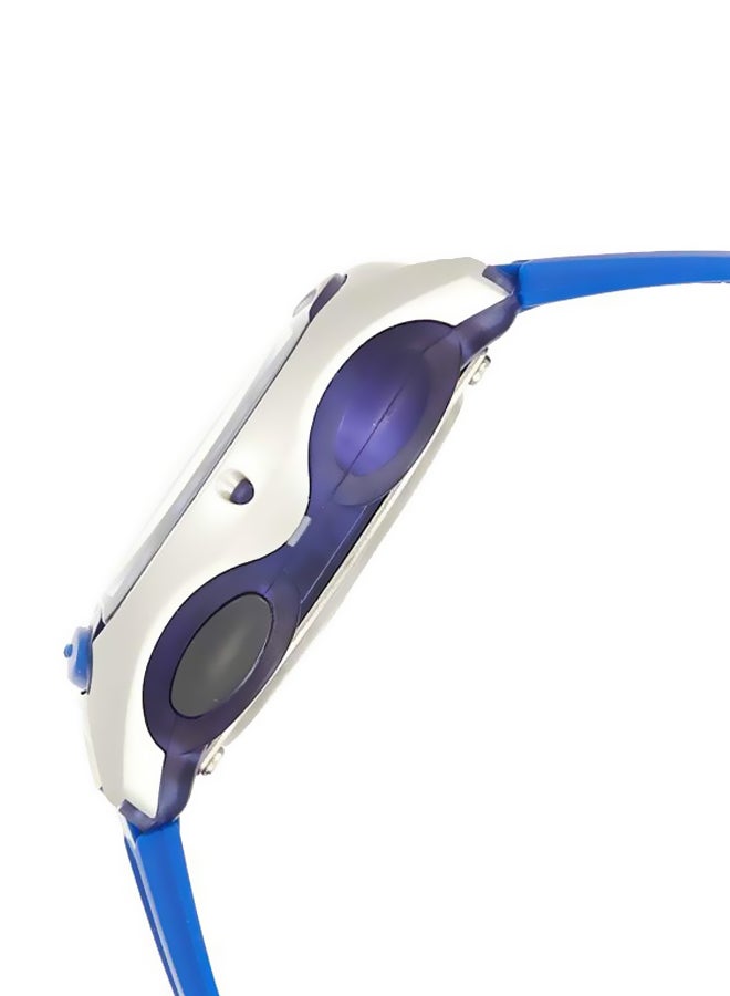 كاسيو ساعة يد رقمية مقاومة للماء طراز LW-200-2A -35 مم - أزرق للنساء - Image 3