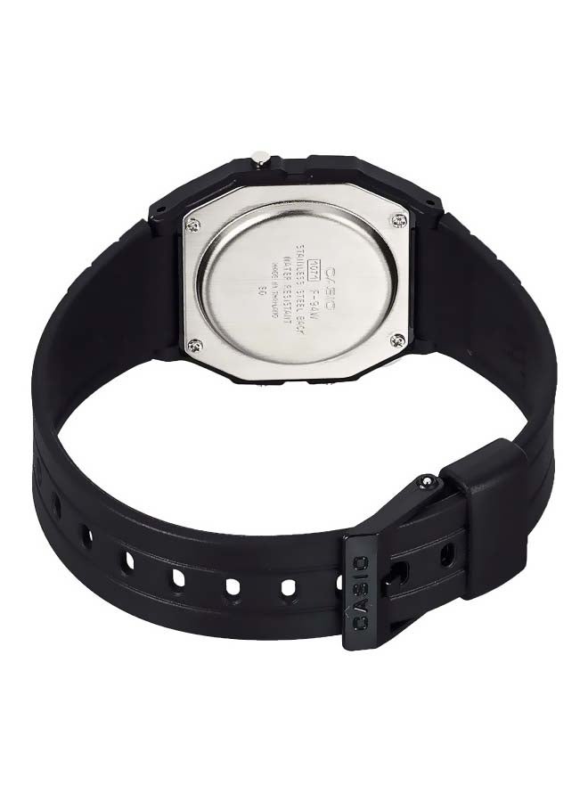 كاسيو ساعة يد رقمية بسوار من الراتنج طراز F-94WA-9DG - Image 2