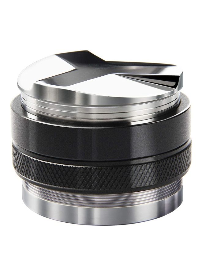 XiuWoo 51mm Non-slip Coffee Tamper Silver/Black  - Image 1