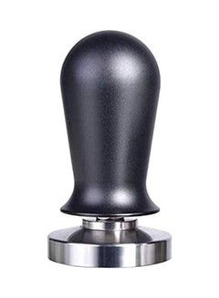 XiuWoo 51mm Coffee Tamper with Spring Loaded Handle Silver/Black  - Image 1