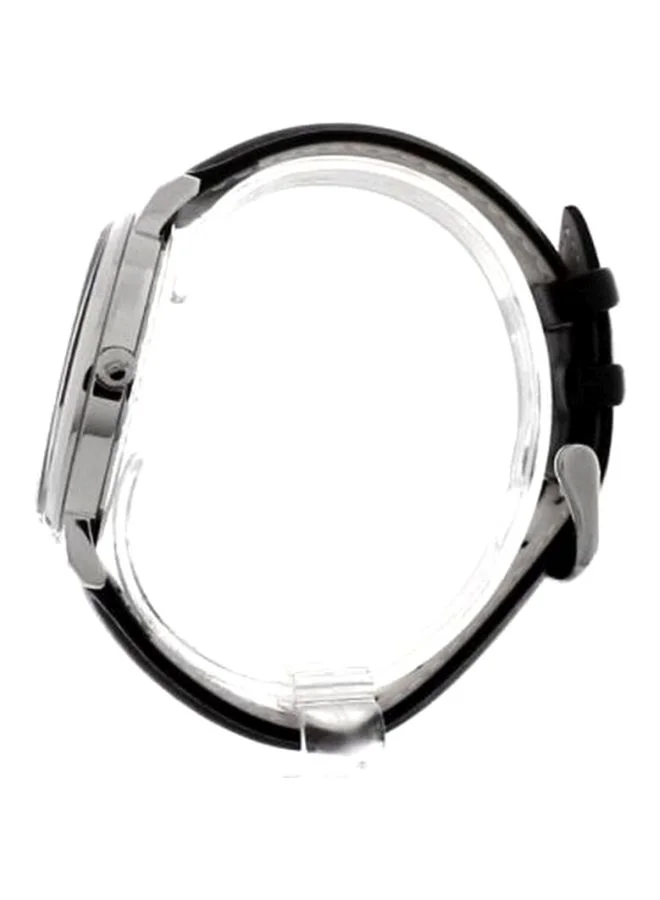 POLICE Frisco Round Shape Leather Band Analog Wrist Watch 40 mm - Blue - P 15438JS-04