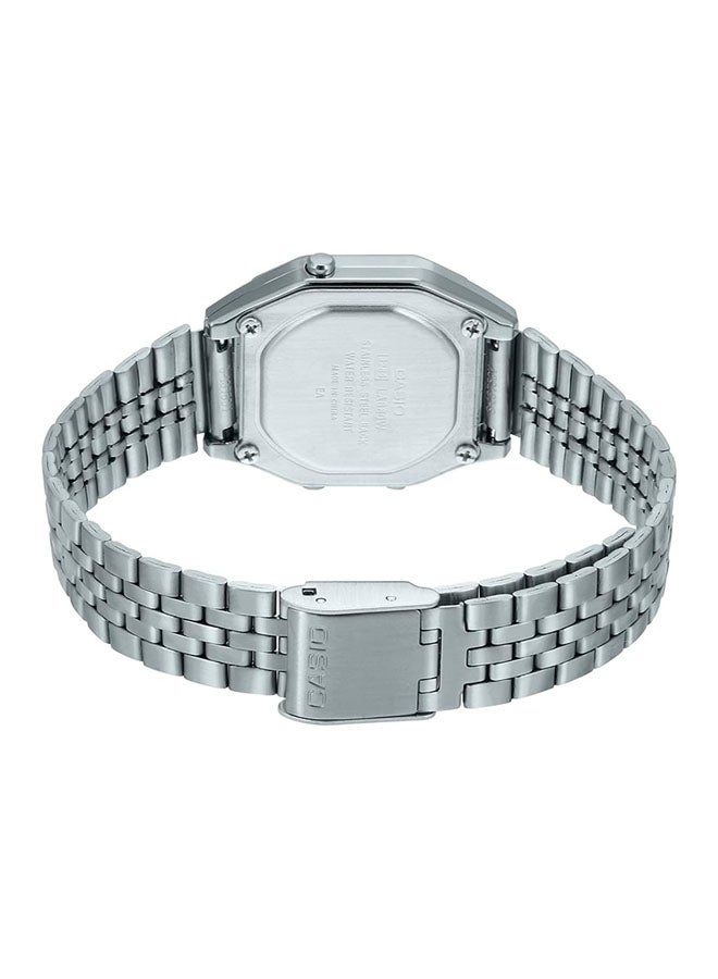 CASIO Women's Stainless Steel Digital Wrist Watch LA680WA-2CDF - Image 2