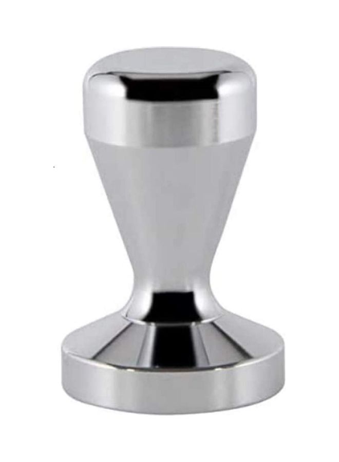 XiuWoo Chrome Plated Base Coffee Tamper Silver - Image 1