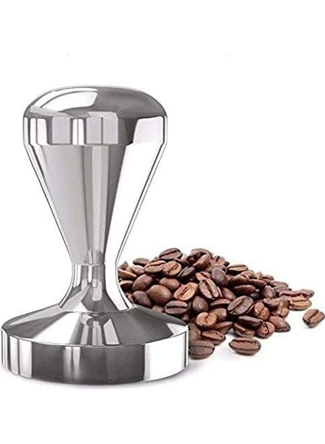 XiuWoo Chrome Plated Base Coffee Tamper Silver - Image 4