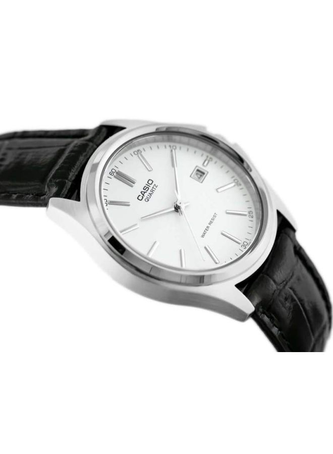 كاسيو ساعة يد بعقارب ومقاومة للماء طراز MTP-1183E-7ADF - مقاس 32 مم - لون أسود للرجال - Image 3