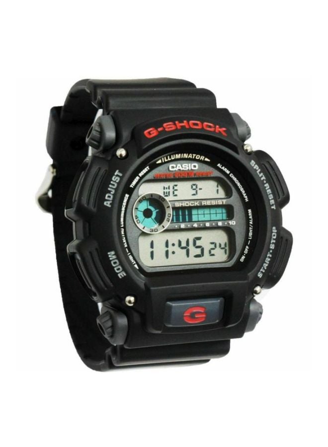 كاسيو ساعة يد جي-شوك رقمية طراز DW-9052-1V - قياس 49 مم - لون أسود للرجال - Image 5