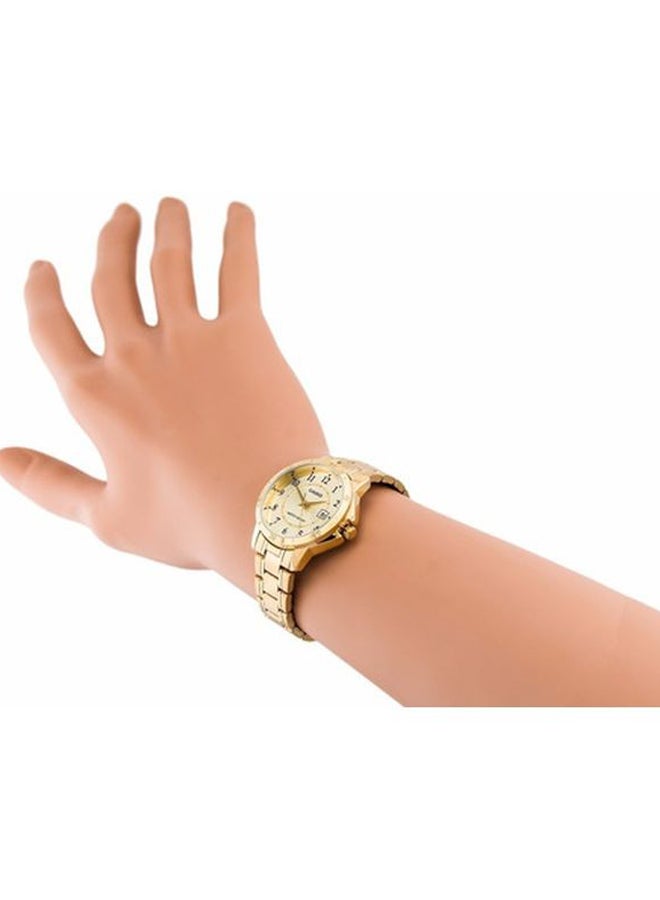 Women's Stainless Steel Analog Watch LTP-V004G-9B - 30 mm - Gold - v1619766416/N30598692A_7