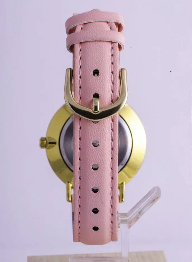 CASIO - Women's Enticer Analog Watch LTP-VT01GL-4BUDF - 34 mm - Pink - Image 1
