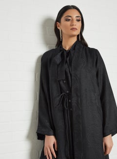 7EVENTY3 Jacquard Jumpsuit and Jacket Set Black  - Image 3