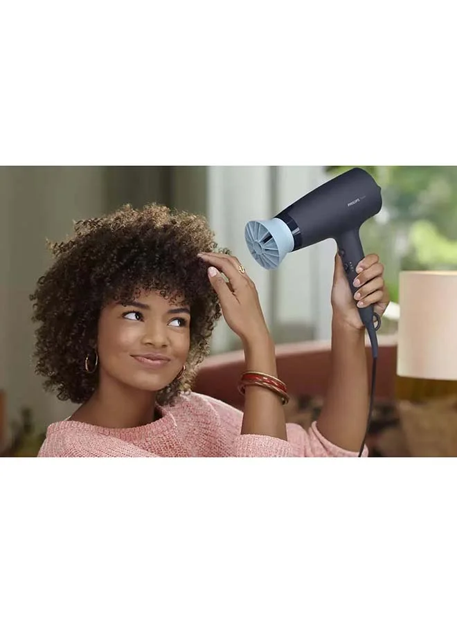 فيليبس 3000 Hair Dryer BHD360/23, 2 Years Warranty Black