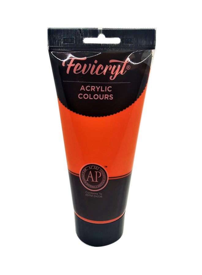 Acrylic Colour Tube AC46 200ml Vermillion