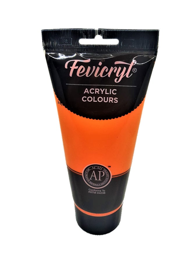Fevicryl Acrylic Color Tube Cadmium Orange 