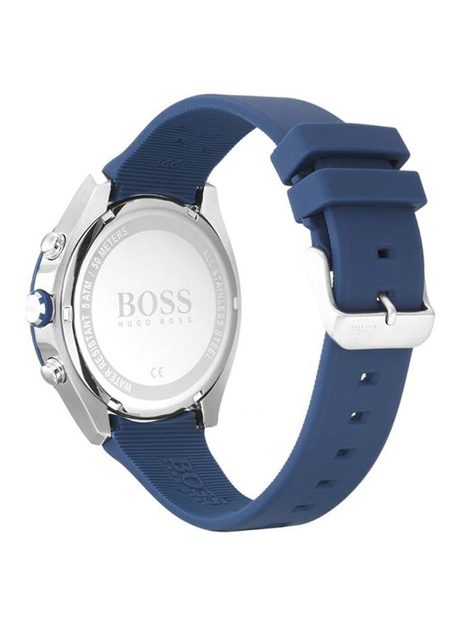 HUGO BOSS Men's Silicon Velocity Chronograph Watch 1513717  - Image 5