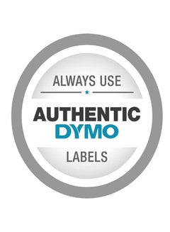 Dymo D1 Label Cassette Black On White  - Image 4