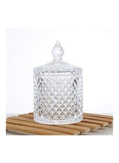XiuWoo Candy Crystal Jar With Lid Clear  - Image 1