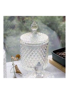XiuWoo Candy Crystal Jar With Lid Clear  - Image 2