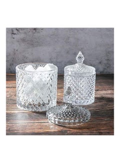 XiuWoo Candy Crystal Jar With Lid Clear  - Image 4