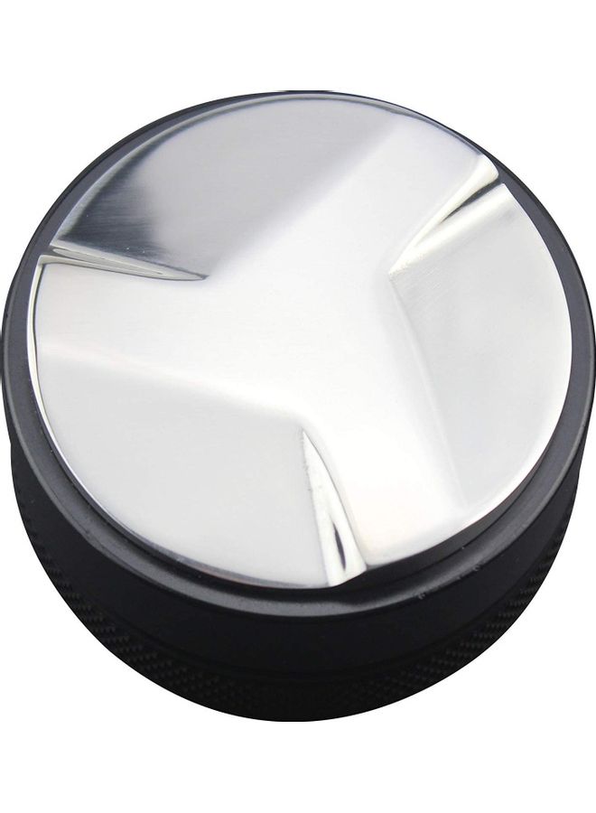 XiuWoo 58mm Non-slip Coffee Tamper Silver/Black  - Image 2