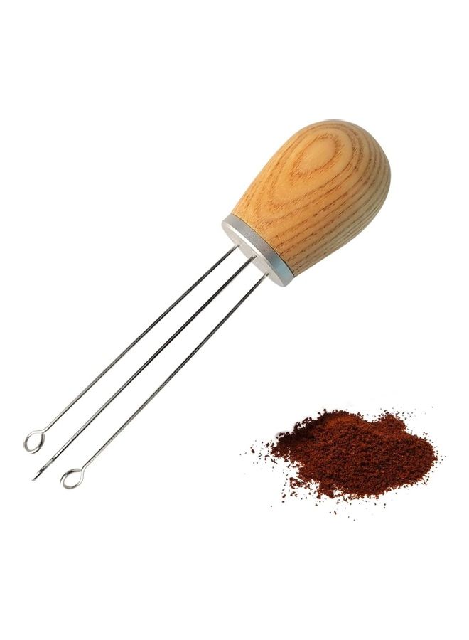 XiuWoo Espresso Coffee Stirrer Beige/Silver 