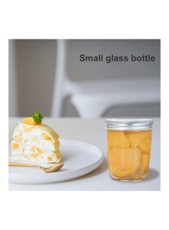 XiuWoo 6-Piece Glass Jar Set Clear/Silver  - Image 4