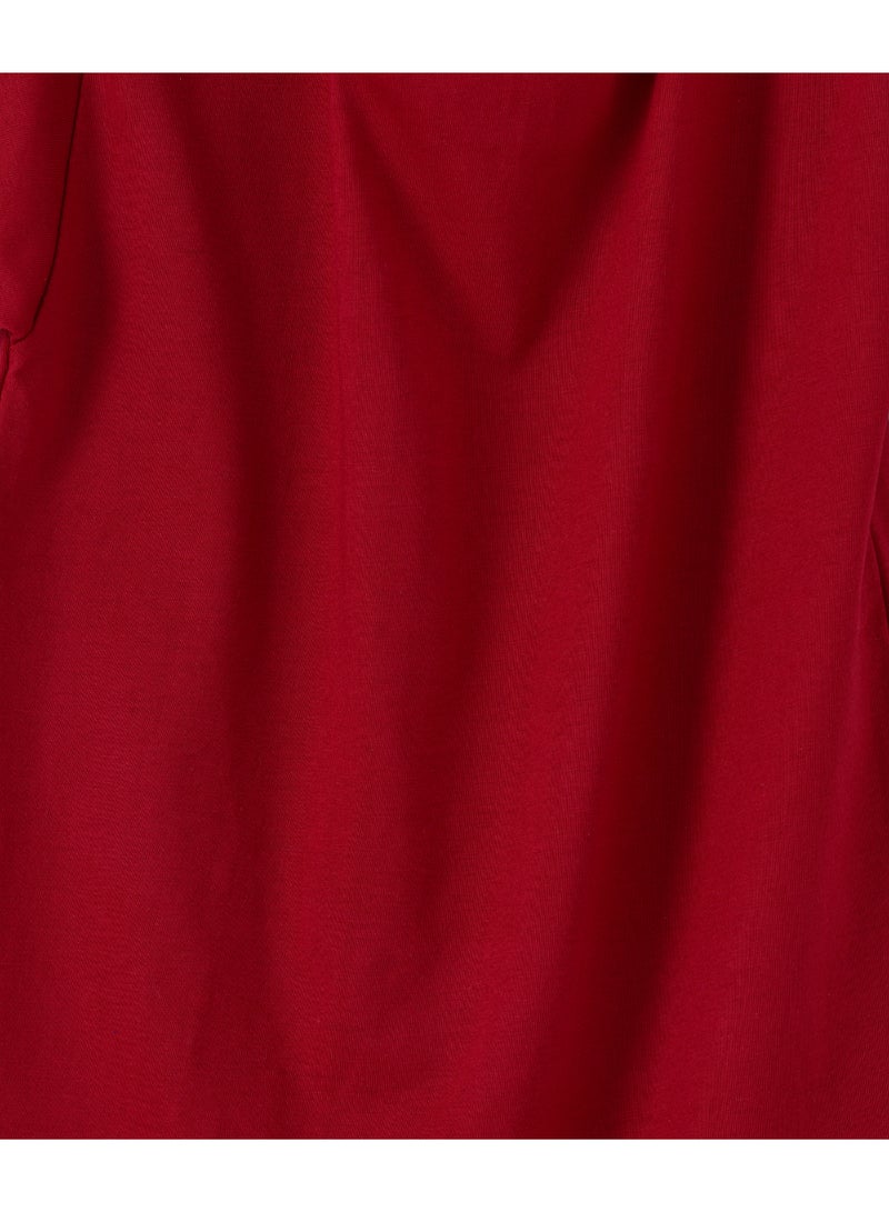 بيبي كلو تيشيرت بفتحة رقبة مستديرة وطبعة احتفالية كستنائي - Image 4