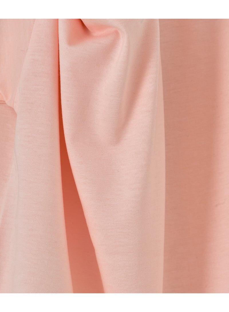 بيبي كلو تيشيرت بفتحة رقبة مستديرة وطبعة احتفالية وردي - Image 4