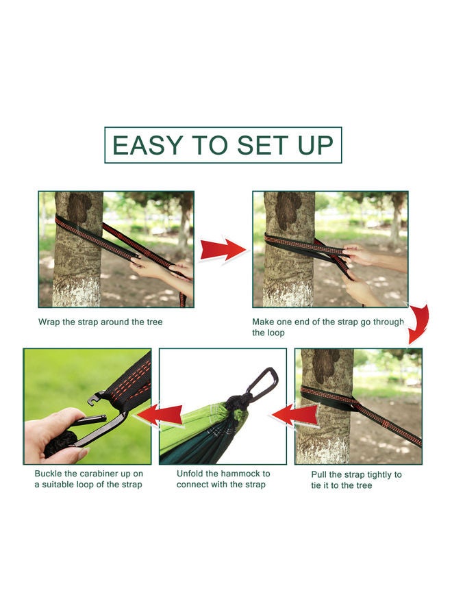 Generic - Nylon Hammock Widened Swing Sleeping Gear 270 x 140cm - Image 1