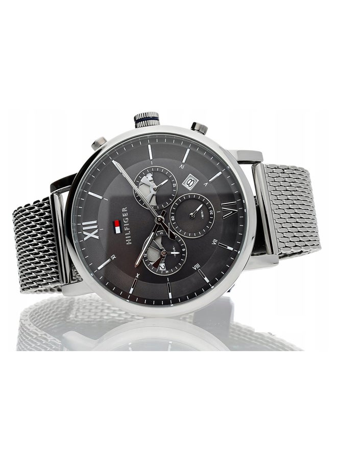 TOMMY HILFIGER Men's Evan Series Water Resistant Chronograph Watch 1710396 - Image 5
