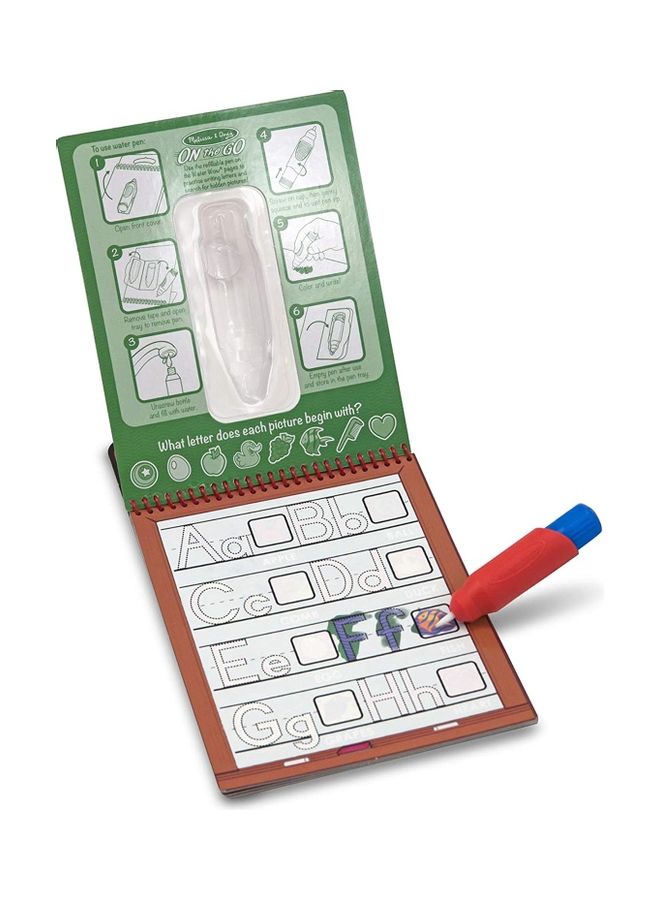 ميليسا آند دوج لوحات التلوين السحري بالماء بنمط الأحرف الأبجدية - Image 3
