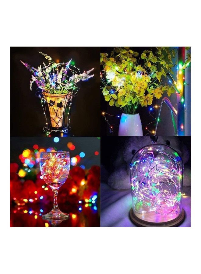 شو وو شريط إضاءة LED يعمل بالطاقة الشمسية للأماكن الخارجية متعدد الألوان - Image 2